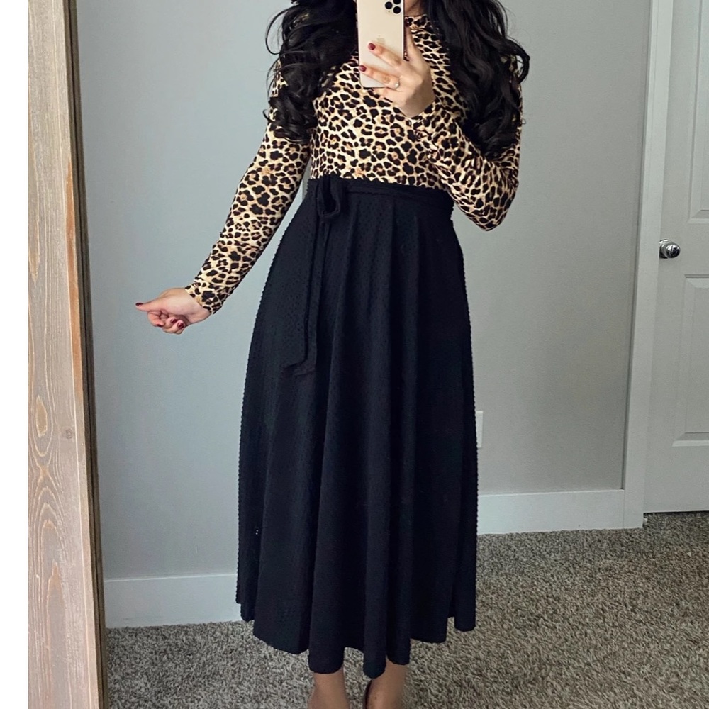 Leopard dress